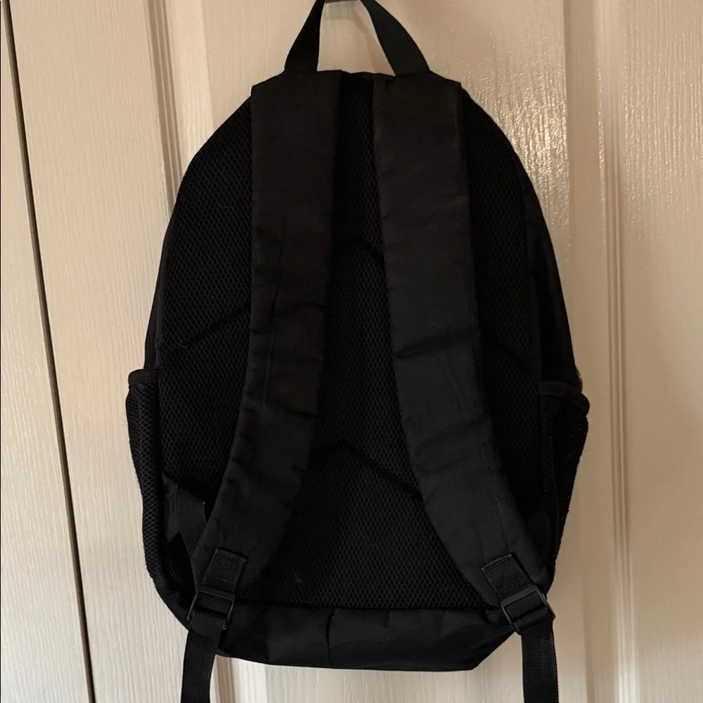 Anime Themed Backpack with Fiery Design